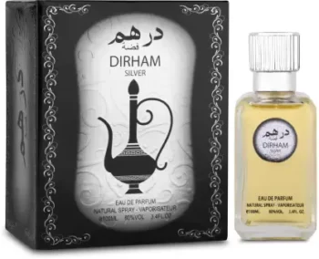 Atika Dirham Silver Eau de Parfum - 100 ml  (For Men & Women)