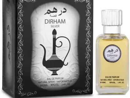 Atika Dirham Silver Eau de Parfum - 100 ml  (For Men & Women)