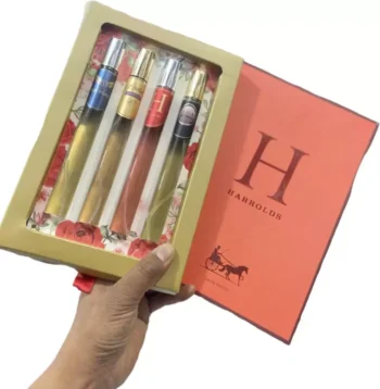Feelhigh Harrolds pen perfume set of 4 Eau de Parfum - 120 ml  (For Men & Women)