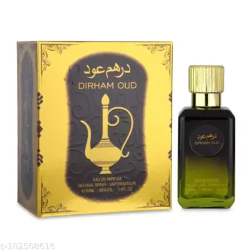 Atika Dirham Oud Eau de Parfum - 100 ml  (For Men & Women)